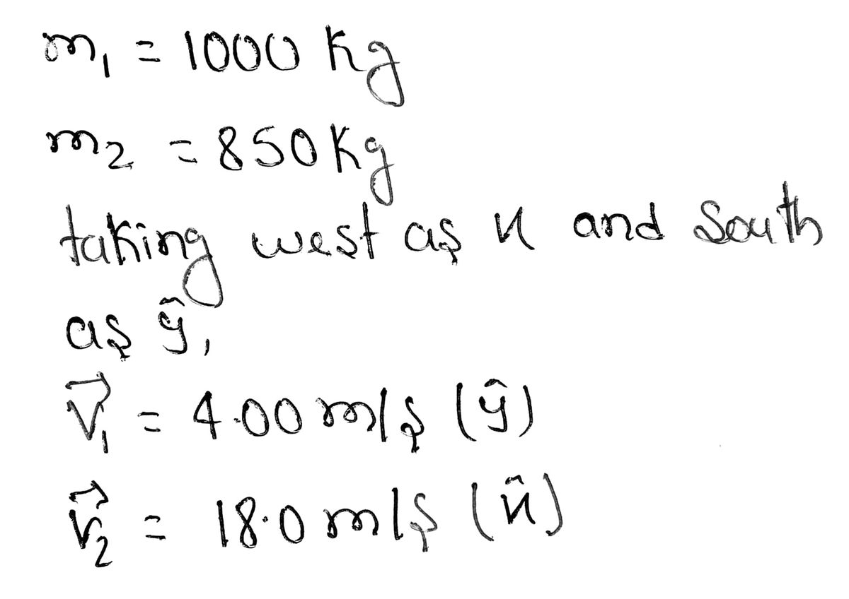 Physics homework question answer, step 1, image 1